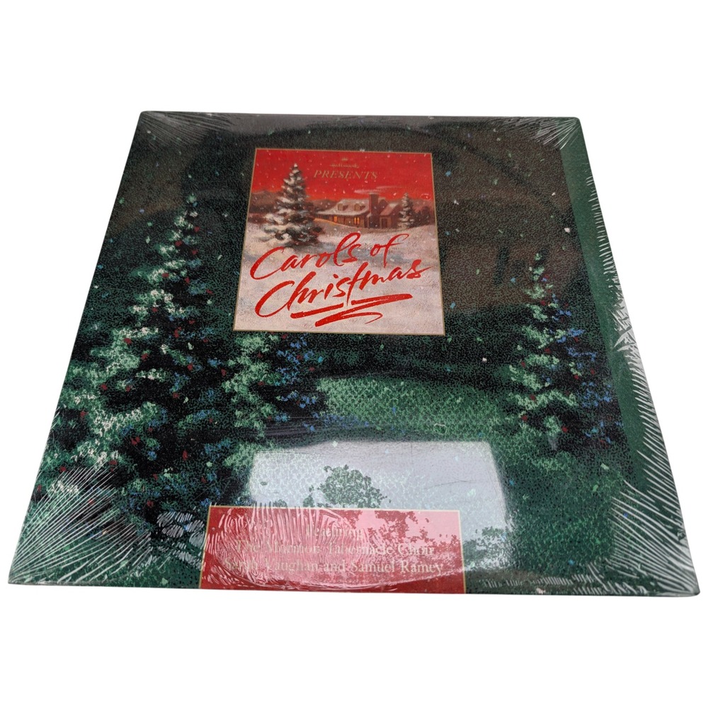 Mormon Tabernacle Choir Carols of Christmas LP Vaughan Ramey 1989 Sealed